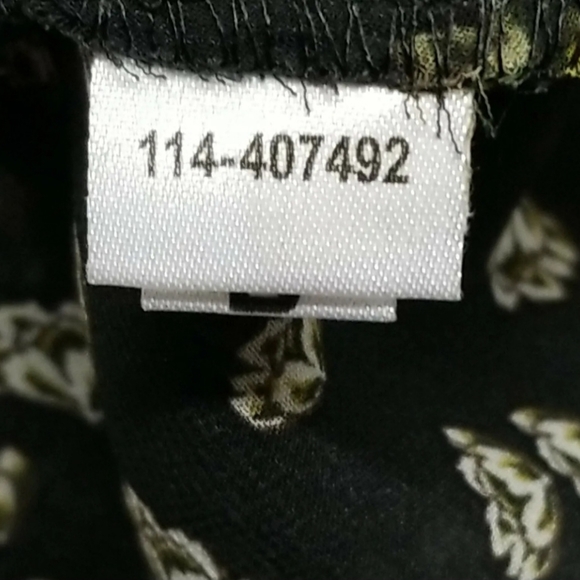 Women's Loft Floral Top Blouse Long Sleeved Size XS - Picture 5 of 13